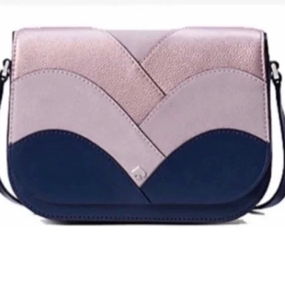NWT Authentic Kate Spade Nadine Patchwork Medium Flap Shoulder
Crossbody Purse
